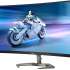 31.5" Монитор Philips 32M1C5500VL,  2560x1440,  VA,  144Гц,  2хHDMI,  1хDP,  изогнутый, черный [32m1c5500vl/01]